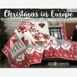 Christmas in Europe book - m�nstre fra Gudrun Erla