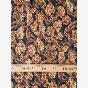 Gulbrune trer p brun - flonel