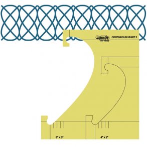 Hjertebort - stor - 2 str.