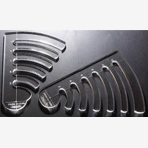 Circles on Quilts set 2 - 2 skabeloner (2½