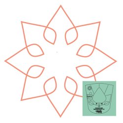 Circles on Quilts Spinning wheel no. 36