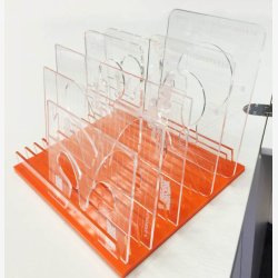 Rack til 10 skabeloner