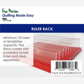 Rack til 10 skabeloner