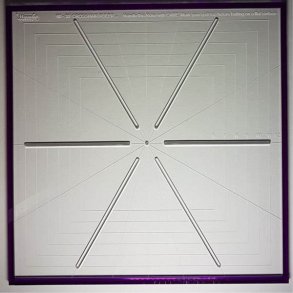 Cross Hair Square - 6 spidser