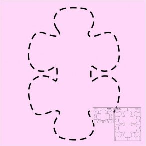 Puzzle Template 2 pc Set