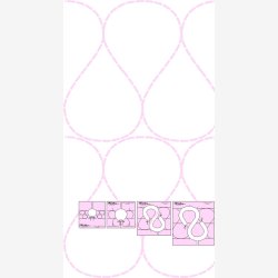 Quilters Ribbon Candy 1"-4" 4pc Set