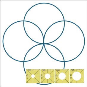 Simple Circles set 2 - 4 templates