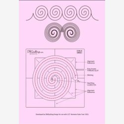 Coil Template St med 4 templates