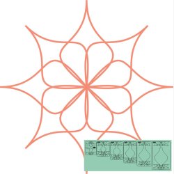 Spin-e-fex 11 template Set (5 stk)