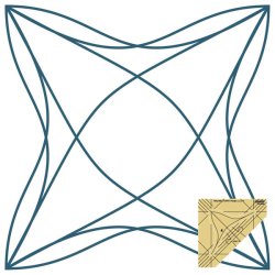 Flying Bell Curve - 4 inches