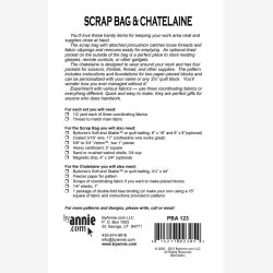 Scrap Bag &amp; Chatelaine