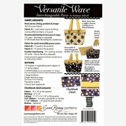 Versatile wave purse (hndtaske)