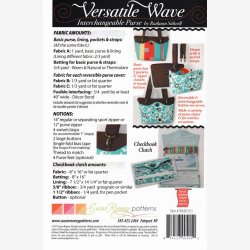 Versatile wave purse (hndtaske)