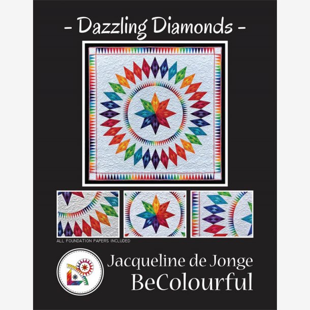 Dazzling Diamonds (73&frac12;" x 73&frac12;" - ca. 188 x 188 cm)
