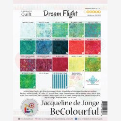 Dream Flight (77" x 77" - ca. 195 x 195 cm)