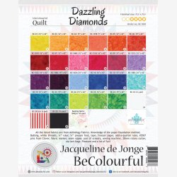 Dazzling Diamonds (73&frac12;" x 73&frac12;" - ca. 188 x 188 cm)