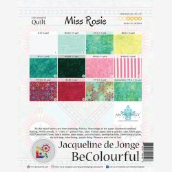 Miss Rosie (76" x 76" - ca. 190 x 190 cm)