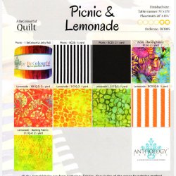 Picnic &amp; Lemonade 75" x 17" (ca. 188 x 44 cm)