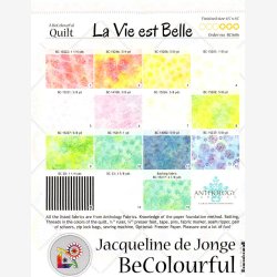 La Vie est Belle (65" x 65" - ca. 163 x 163 cm)