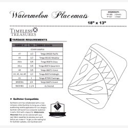 Watermelon - dkkeservietter