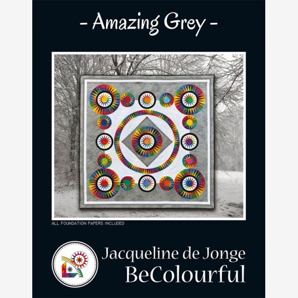 Amazing Grey (71" x 71"  - ca. 178 x 178 cm)