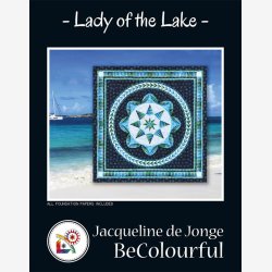 Lady of the Lake (68" x 68" ca. 170 x 170 cm)