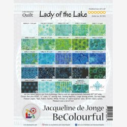 Lady of the Lake (68" x 68" ca. 170 x 170 cm)