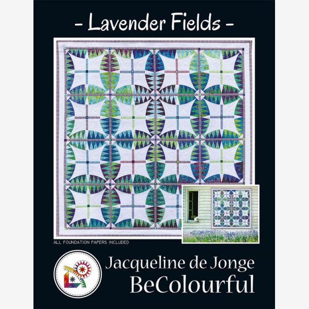 Lavender Fields (68" x 68" ca. 170 x 170 cm)