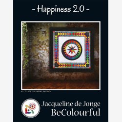 Happiness 2.0 (38" x 38" - ca. 95 x 95 cm)