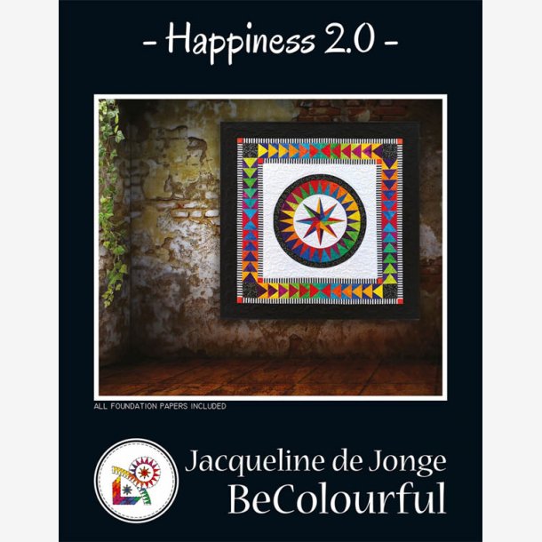 Happiness 2.0 (38" x 38" - ca. 95 x 95 cm)