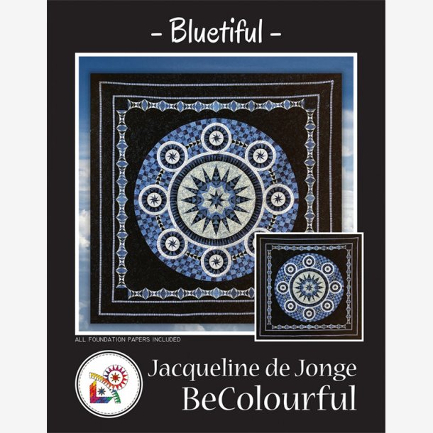 Bluetiful (101" x 101" - ca 253 x 253 cm)