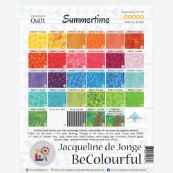 Summertime (77" x 77" - ca. 193 x 193 cm)