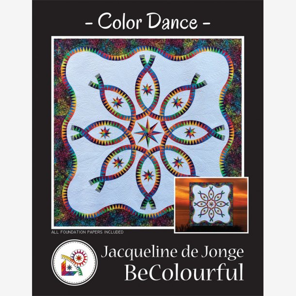 Color Dance (78" x 78" - ca 195 x 195 cm)