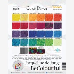 Color Dance (78" x 78" - ca 195 x 195 cm)