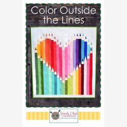 Color outside the lines quilt           