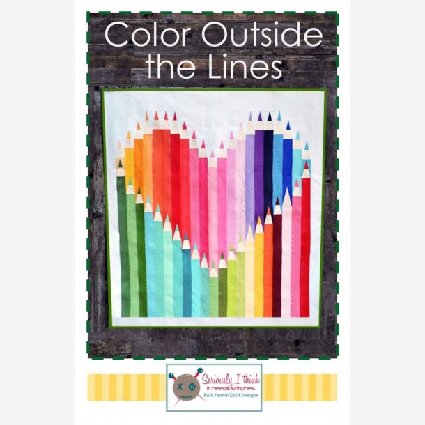 Color outside the lines quilt           