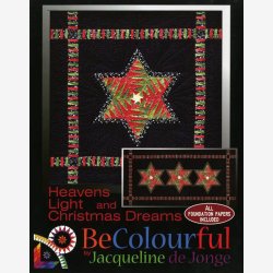 Heavens Light and Christmas Dreams (35" x 35" - ca. 89 x 89 cm / 70" x 35" - ca. 178 x 89 cm)