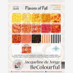 Flavors of Fall (60" x 60" - ca 151 x 151 cm)