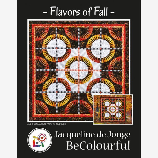 Flavors of Fall (60" x 60" - ca 151 x 151 cm)