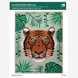 Tiger Abstractions Quilt