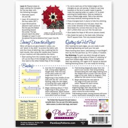 Square Folded Star Hot Pad (grydelapper)