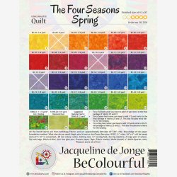 Sykit til The Four Seasons Table Runner - Spring (60,5" x 20" - ca 152 cm x 50 cm)