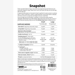 Snapshot Foldover Bags