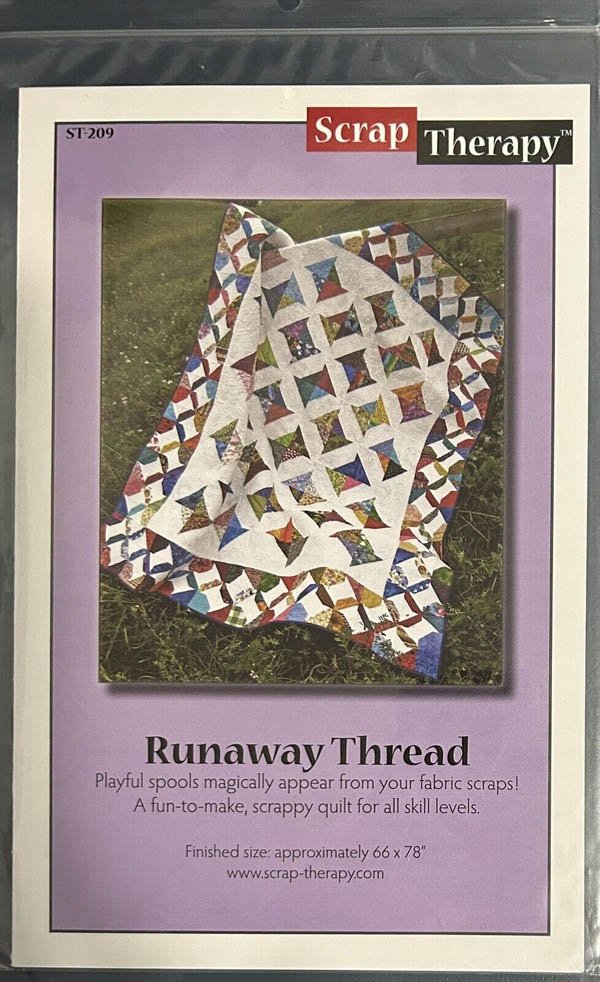 Scrap Therapy - Runaway Thread - Alle mønstre - Kirstens Quiltshop ...