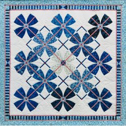 Bluebell (73" x 73" - ca 183 cm x 183 cm)