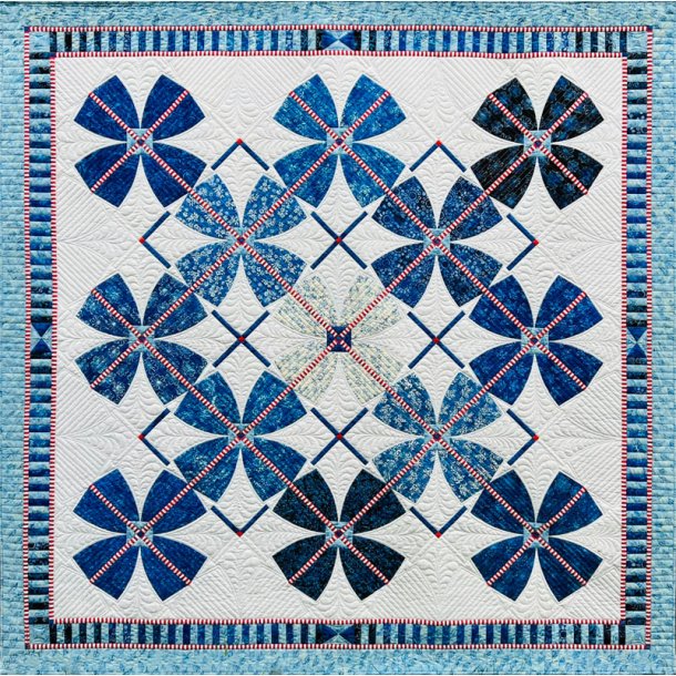 Bluebell (73" x 73" - ca 183 cm x 183 cm)
