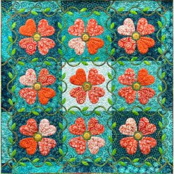 Orange Blossom (53,5" x 53,5" - ca 135 cm x 135 cm)