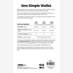 Sew Simple Wallet
