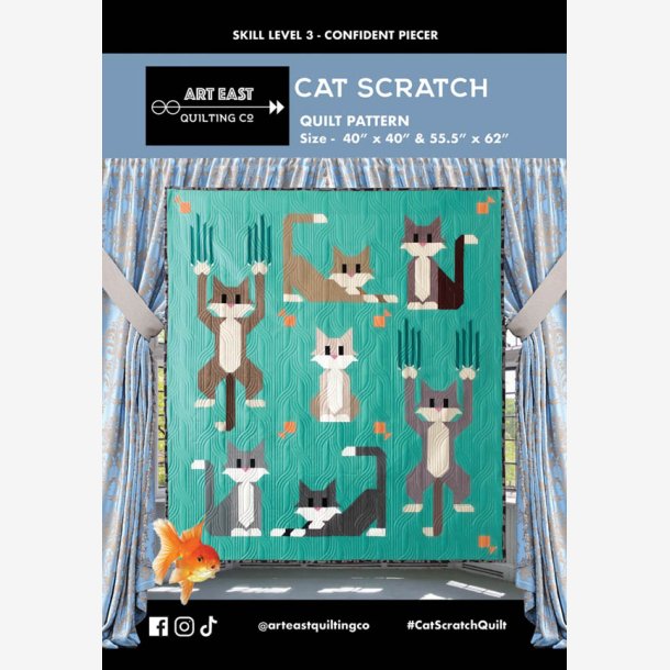 Cat Scratch Quilt Pattern