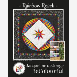 Rainbow Reach  (31" x 31" - ca 78 cm x 78 cm)
